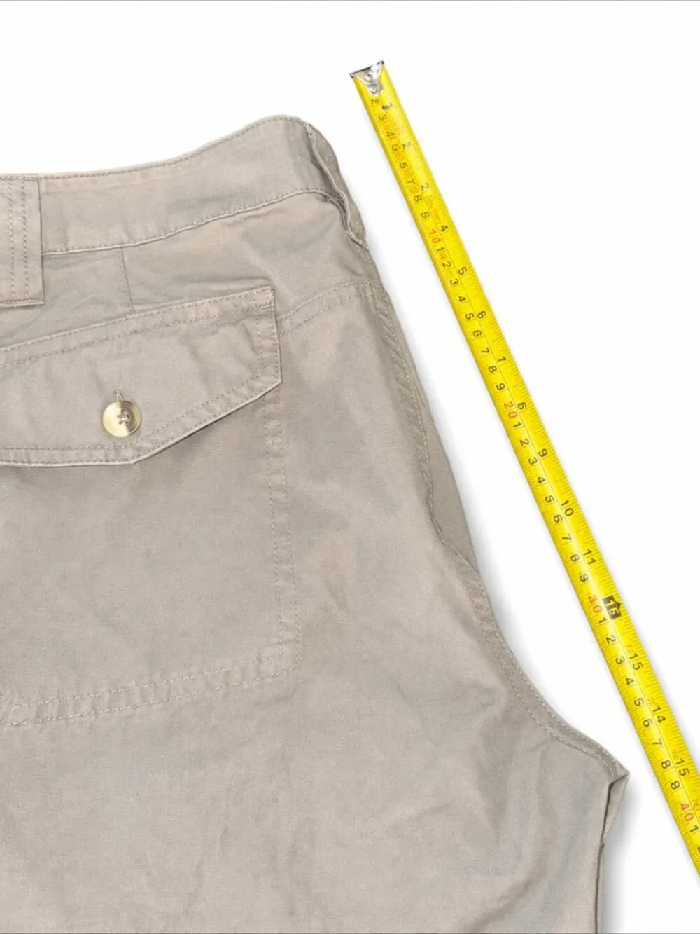 Filson Women’s Utility Pants Size 8 Taupe Gray Straight Leg Workwear 30W 30L